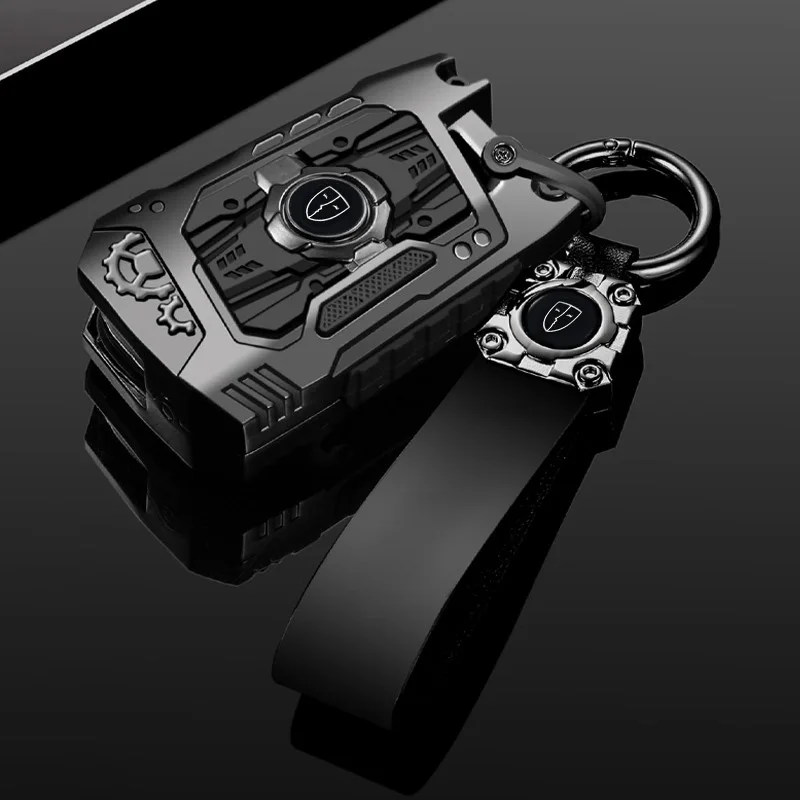 Schlüsseletui aus Zinklegierung für VW Volkswagen Polo Golf 7 Passat Tiguan MK2 Käfer Ateca Caddy T5 Flip Folding Cover Fob Autozubehör – Detail 8