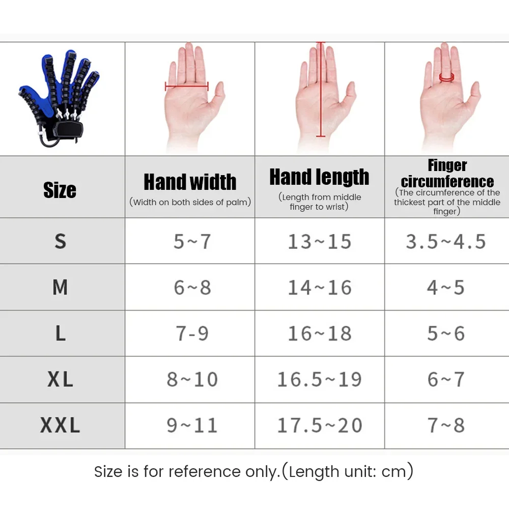 Rechargeable Rehabilitation Robot Gloves Hemiplegia Stroke Hand Training Device Finger Exercise & Hand Function Brace