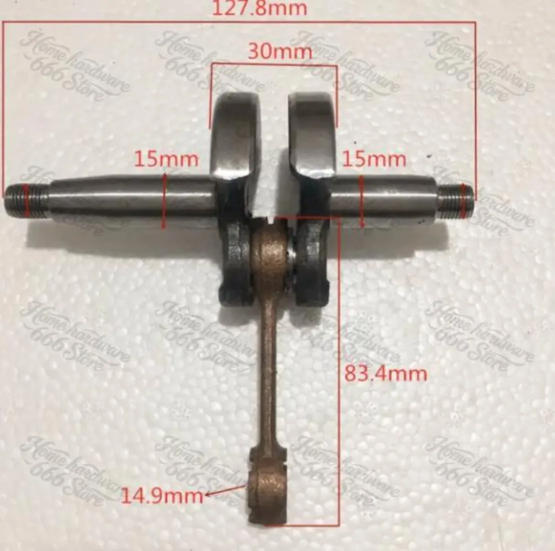1E40FP-3Z 40F-3 3WF-3A 2.6 EB-415 40-3 3WF-3 1E40F-3 Crankshaft Connecting Rod