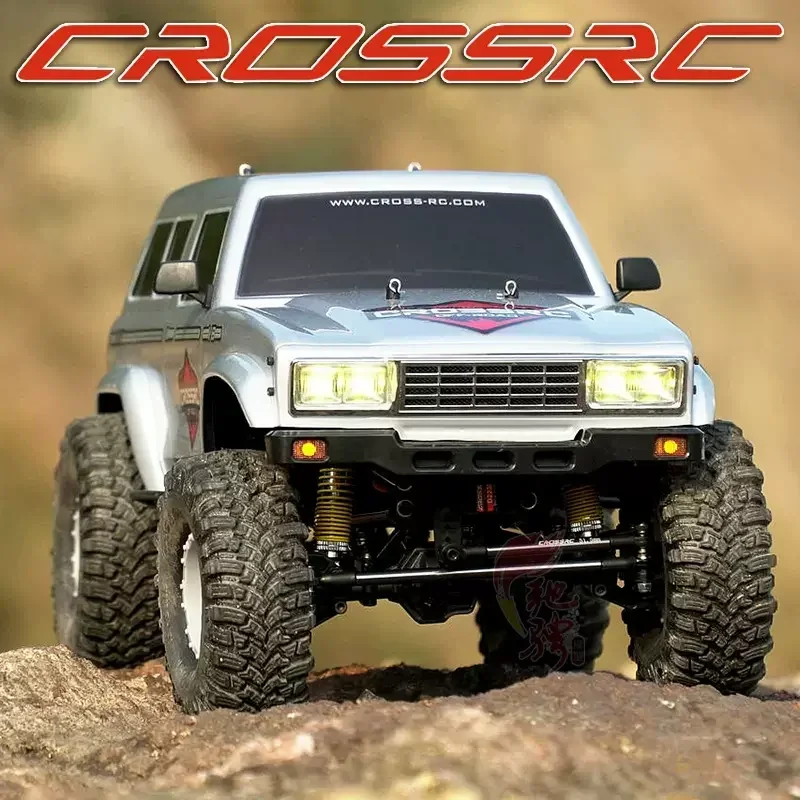 CROSSRC DEMON FR4 1/10 RC samochód 4WD RTR wspinaczka Crawler pojazd terenowy elektryczny pilot zdalnego sterowania ciężarówka typu Pickup zabawkowy