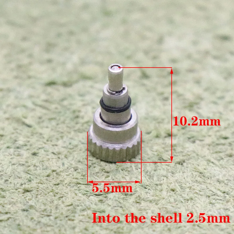 Watch Accessories Threaded By The Button Warped 5.5MM For ROLEX Universe Meter Di Tong With Mechanical Watch Parts Tools 1PC