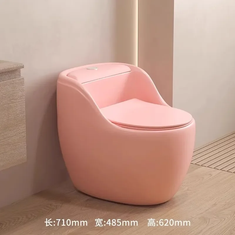 Retro Egg Shaped Toilet Bowl Ceramic Bathroom Fixture Home Hotel Decoration Southeast Asia Style Sanitary Ware