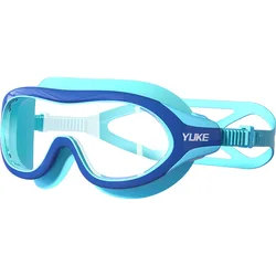 Gafas de natación impermeables antivaho de alta definición para niños y niñas, montura grande, equipo de natación