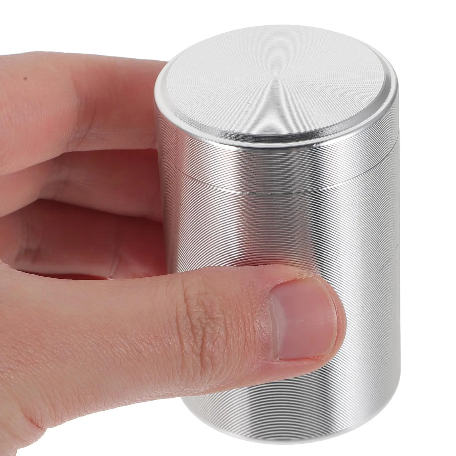 

Titanium Alloy Tea Canisters Sealed Metal Jars Airtight Food Containers Portable Travel Size Storage Canisters For Loose