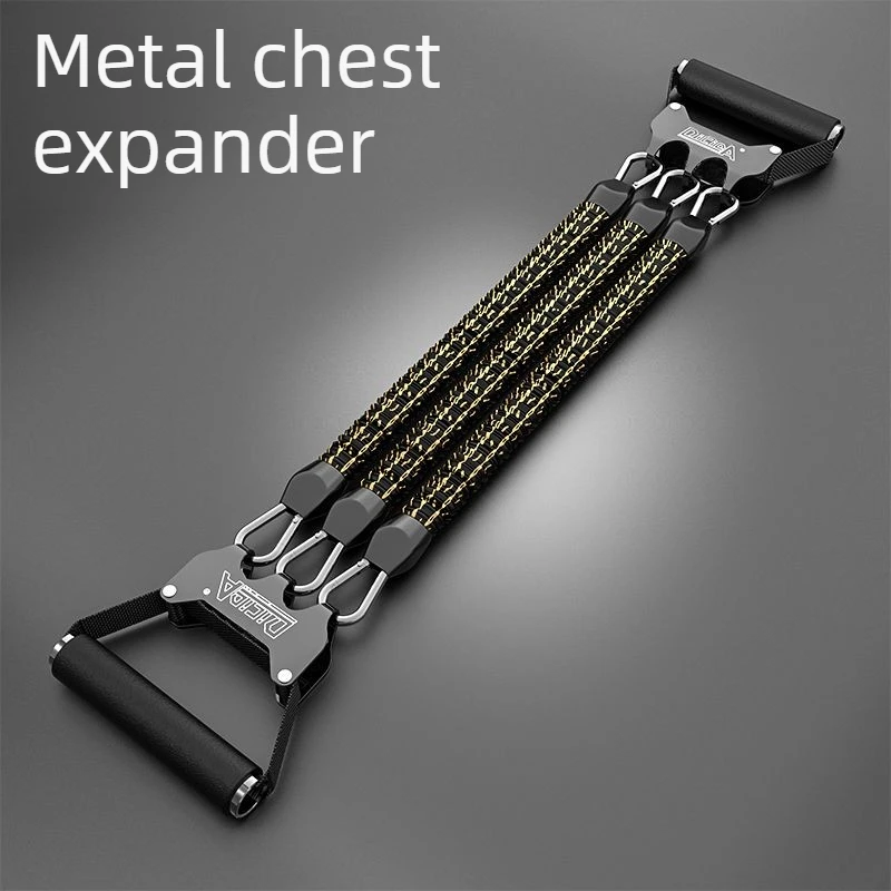 Chest Expander Resistance Rope for Chest Muscle Arm Strength Training Portable Full‑Body Auxiliary Fitness Training Equipment