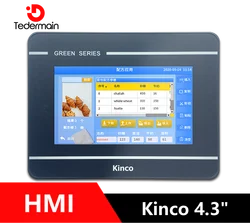 Kinco GL043 GL043E HMI Touch Screen 4.3 inch 480*272 Ethernet 1 USB Host new Human Machine Interface upgrade  MT4230T MT4230TE