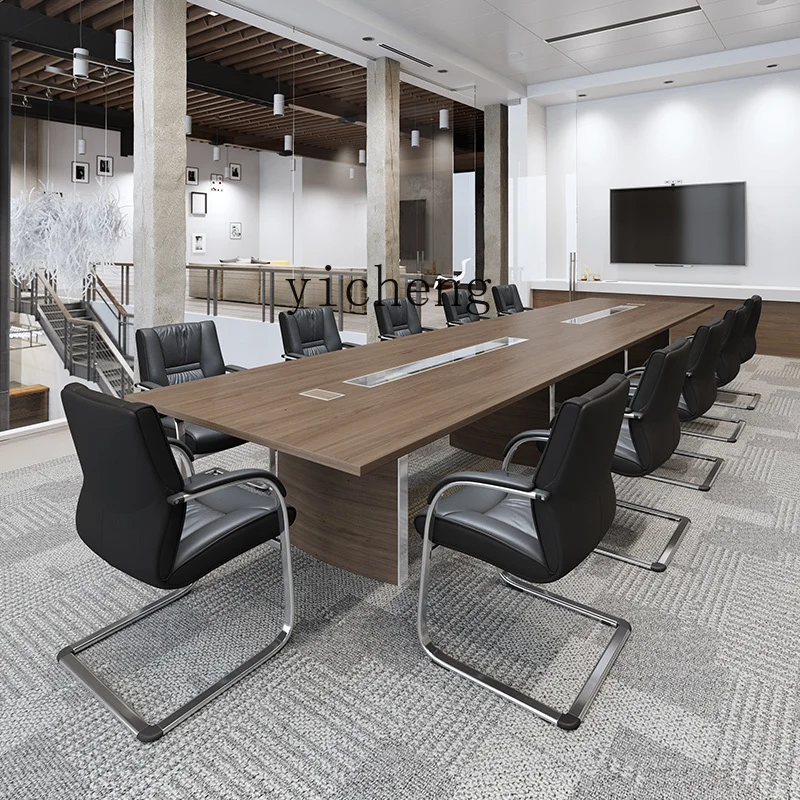 

TWR Leather Conference Chair Modern Business Meeting Chair Office Bow Chair