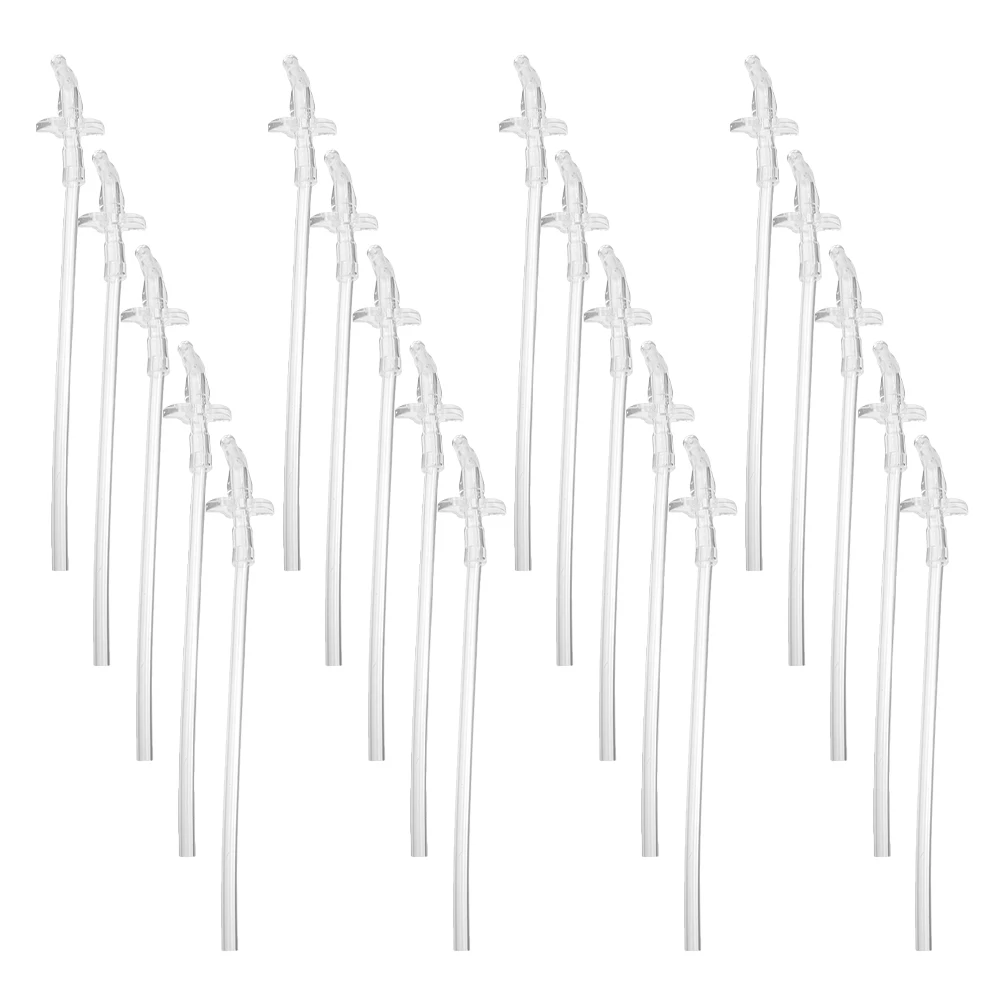 1 Set Silicone Straws For Insulated Mugs Water Cups Safe Lightweight Travel Use Universal Fit Long Flexible Bpa Free Drinking