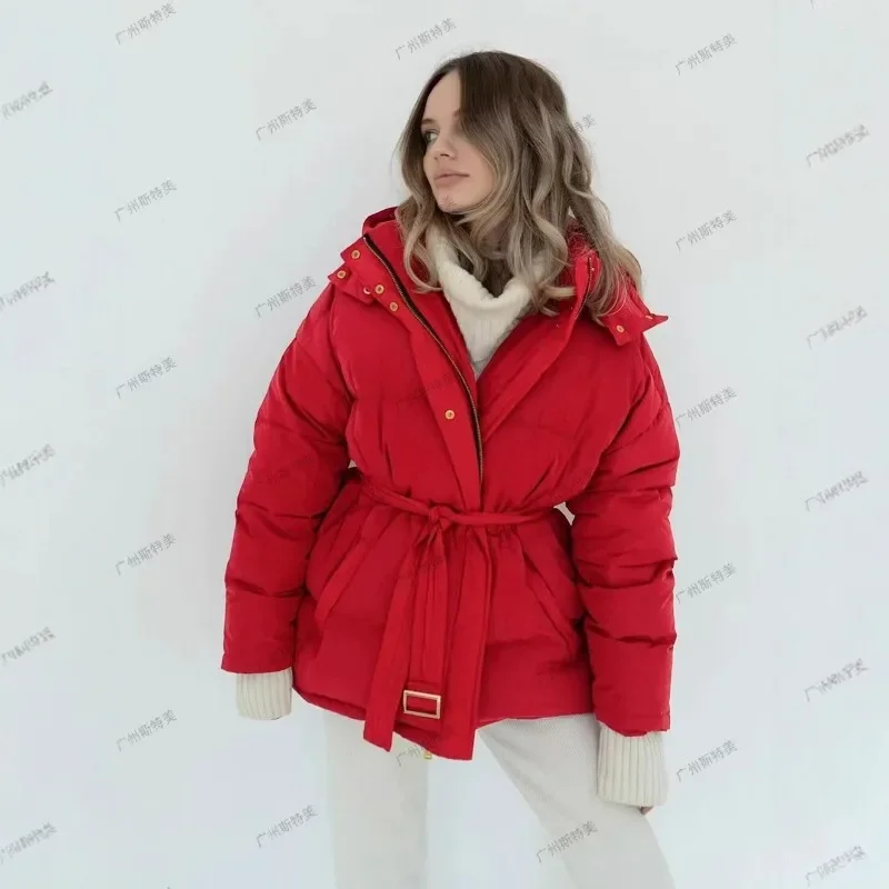 Women's Clothing European and American Amazon Cross-border Women's Cotton Clothes New Casual and Comfortable Belt Cotton Clothes