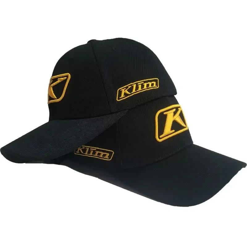 2025 New for Klim Baseball Cap Men Women Colorblock Racing Cap Outdoor Fishing Sports Sun Shade Hats Gorras De Béisbol
