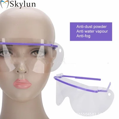 50PCS Dental Protective Glasses Disposable Goggles Mask Affordable Comfortable Wear Dental Materials SL710