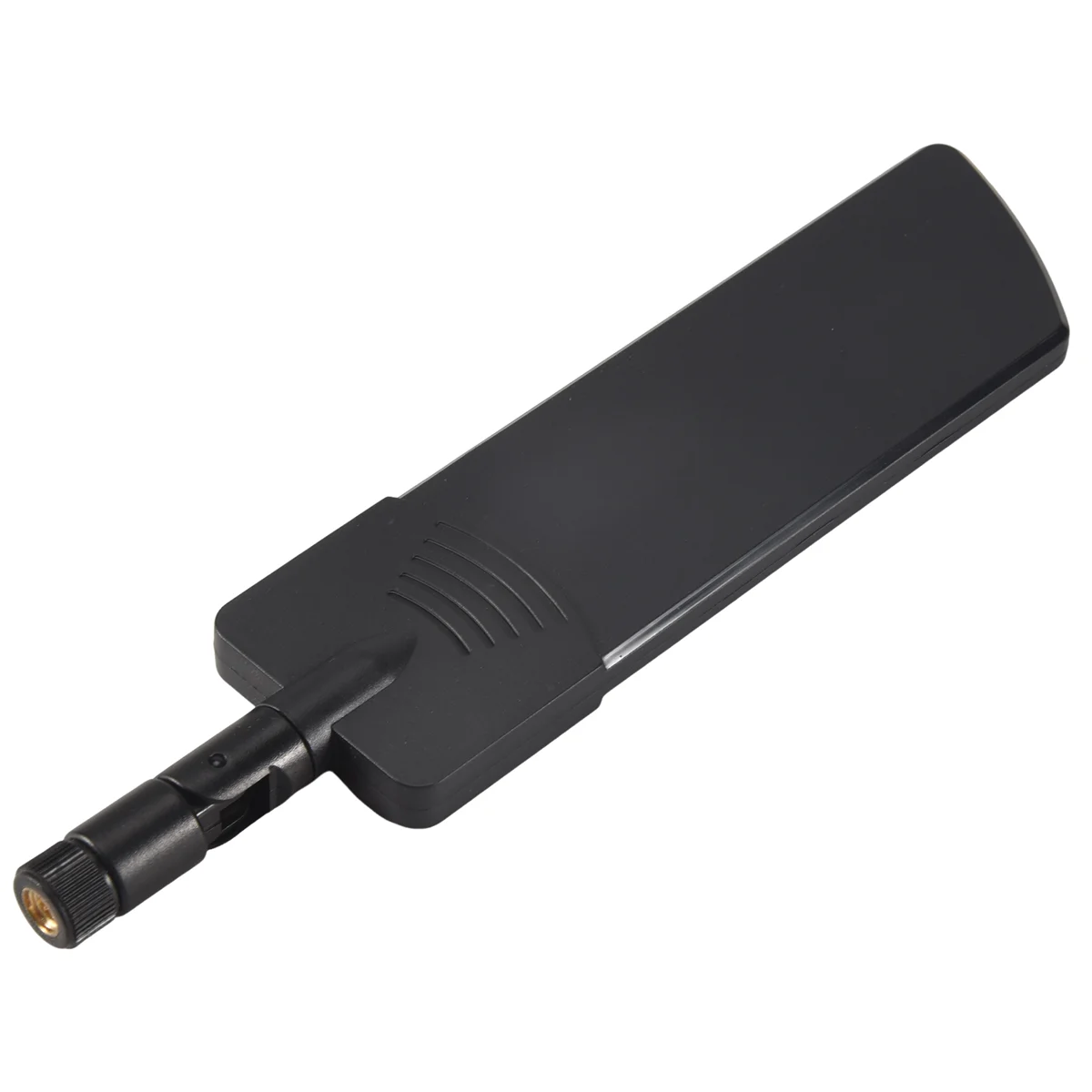Superior 600-6000Mhz Flexible Fold Wireless Router 2G 3G GSM GPRS 4G 5G High Gain 40 DBi LTE Signal Booster WIFI Antenna Black A view 2