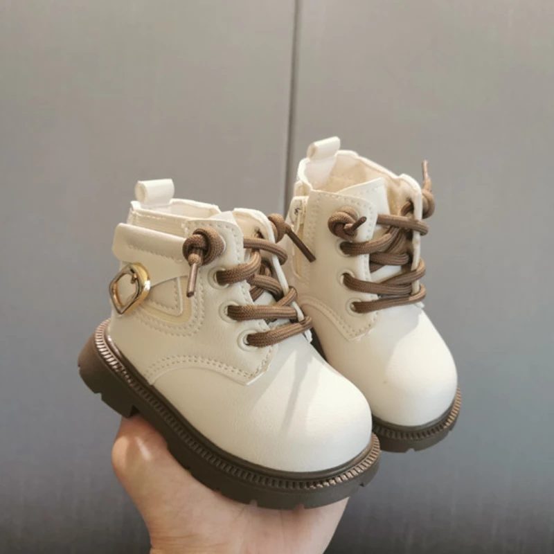 Zimowe buty dziecięce Plush Thick Short Boot Baby Walking Shoe Baby Shoe Cotton Shoe Girl Shoes Girls Boot Fashion Boots Zapatos Niño