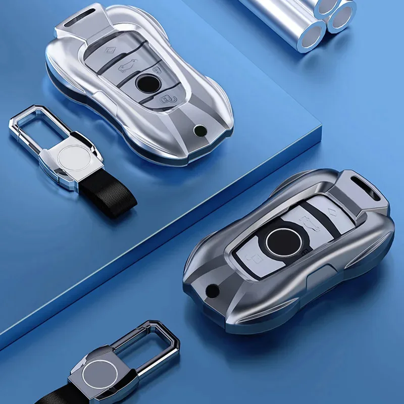 Suitable for BMW Keycase X 1 2 3 4 5 6 7 Series i3 i5 F10 11 20 30 31 34 36 40 E36 39 46 60 61 shell chain Car BMW key shell