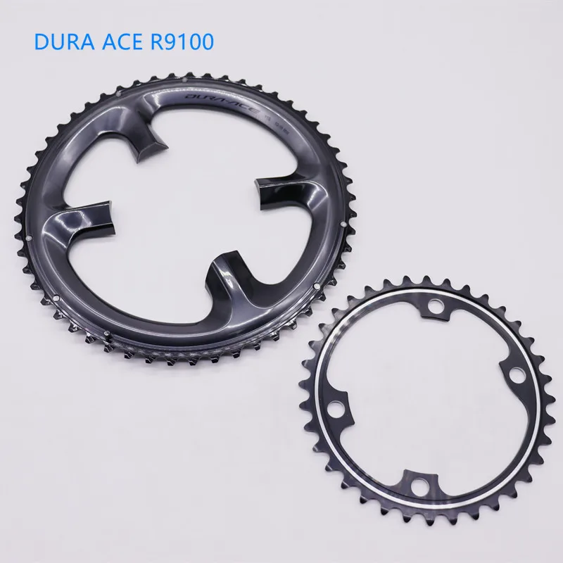SHIMANO-DURA-ACEダチェーンリング、ブラッククランクセット、チェーン
