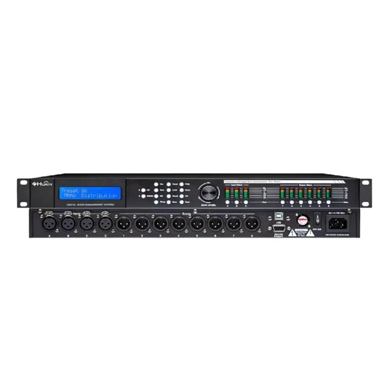 

Pro Audio Fm 96khz 32bit 2 In 4 Out Professional Digital Audio Processor Equipment For Karaoke System