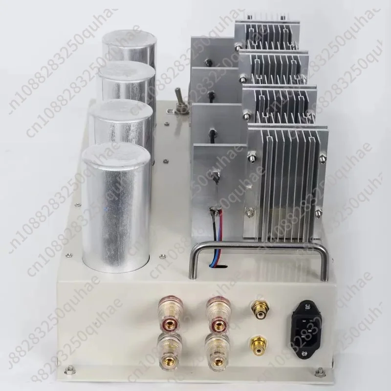 DIY1969 High-End Amplifier, Class A Gold Tube Rear Stage, 7Kg Handmade Audio Device