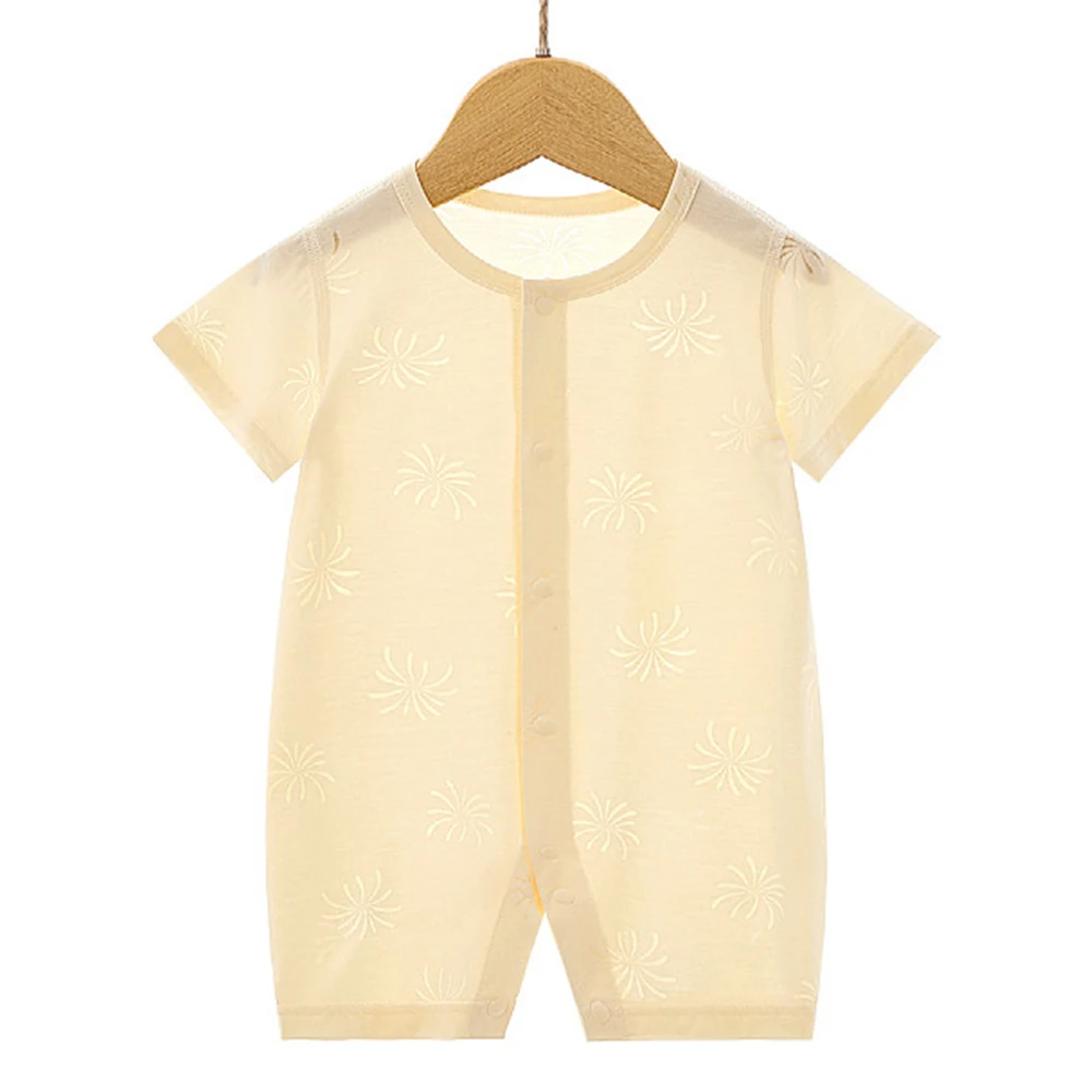 Newborn Girls Clothes Summer New Arrival 2025 Thin Baby Boy Romper Casual Daily Wear Infant Baby Jumpsuit