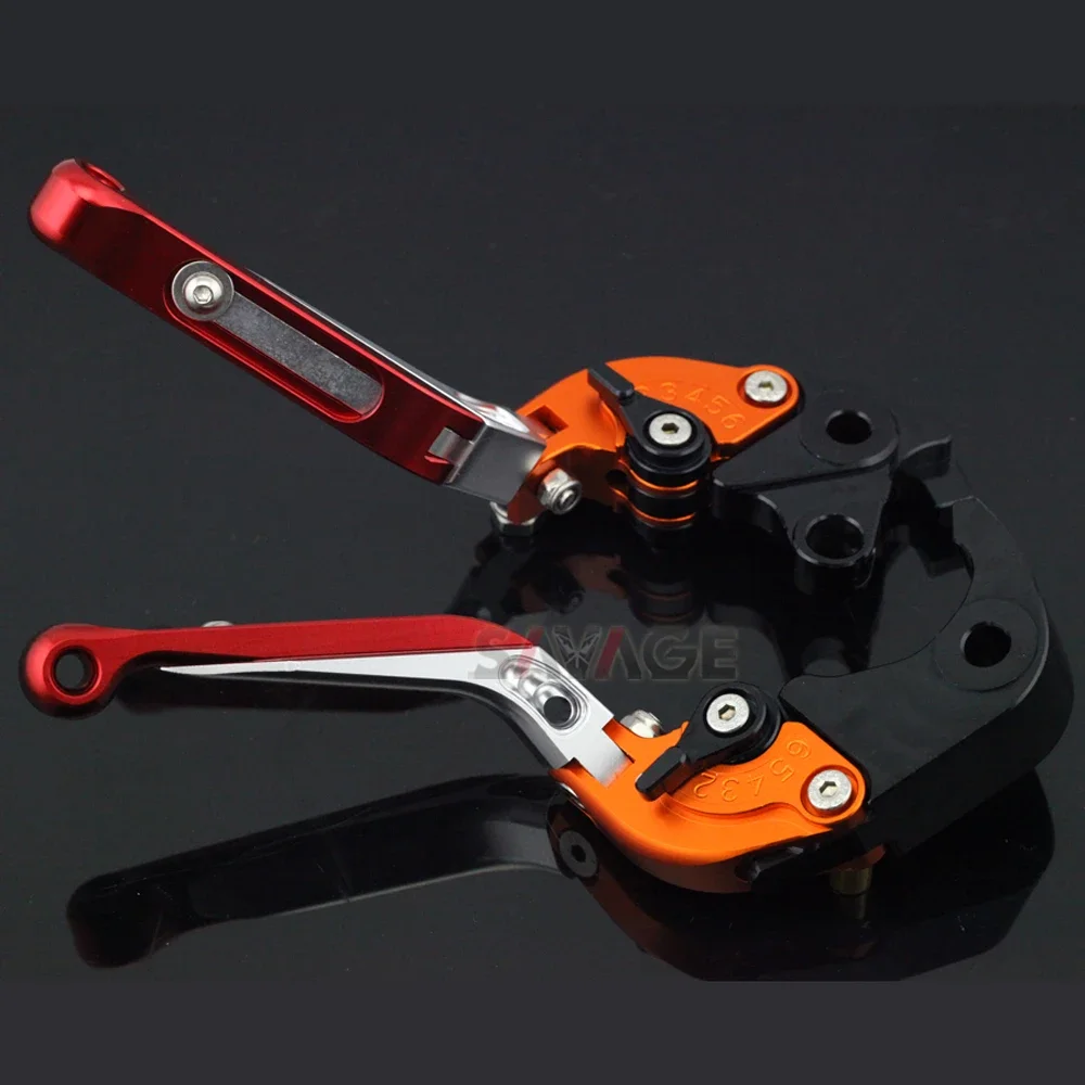 Brake Clutch Levers For HONDA CBR1000RR 2004-2007, CB1000R 2008-2015 Motorcycle Folding Extendable logo REPSOL CB 1000RR 1000R