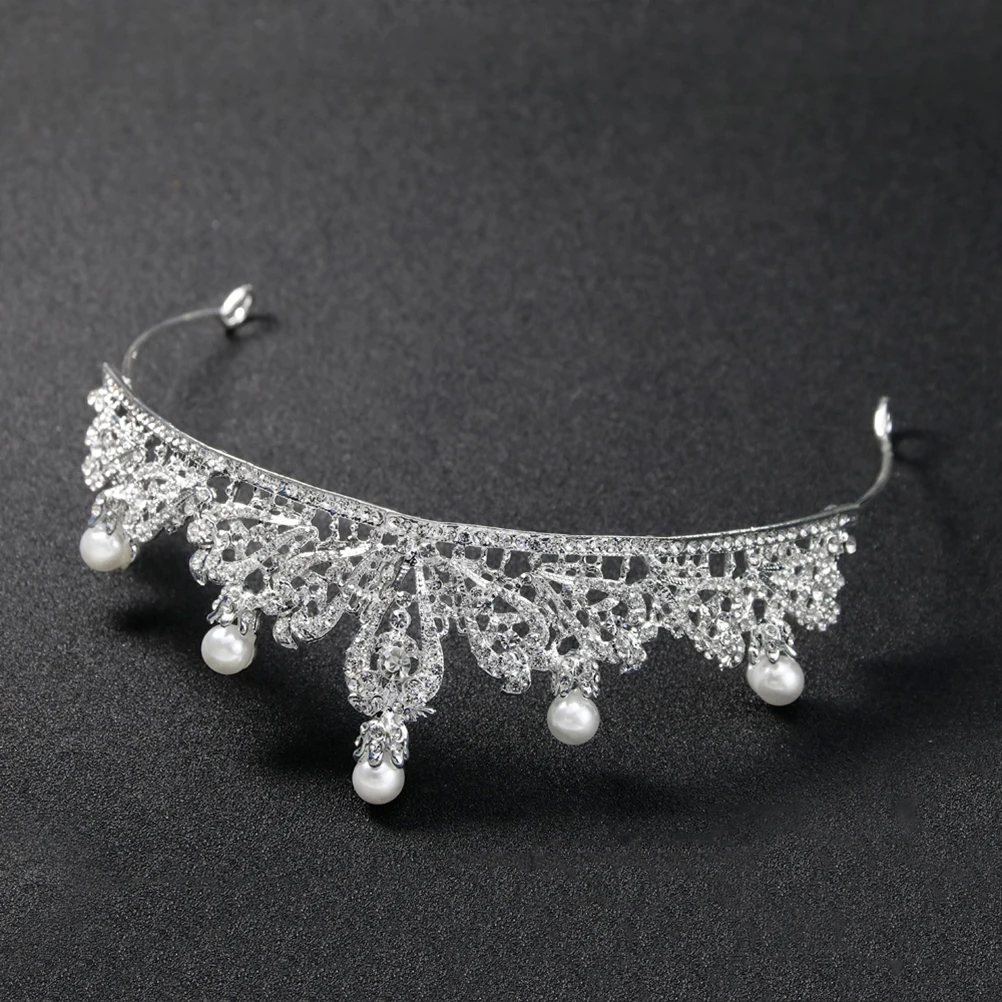 

Sparkling Bridal Wedding Hair Band Decor Glitter Jewelry Exquisite Pageant Party Headpiece for Women Girls
