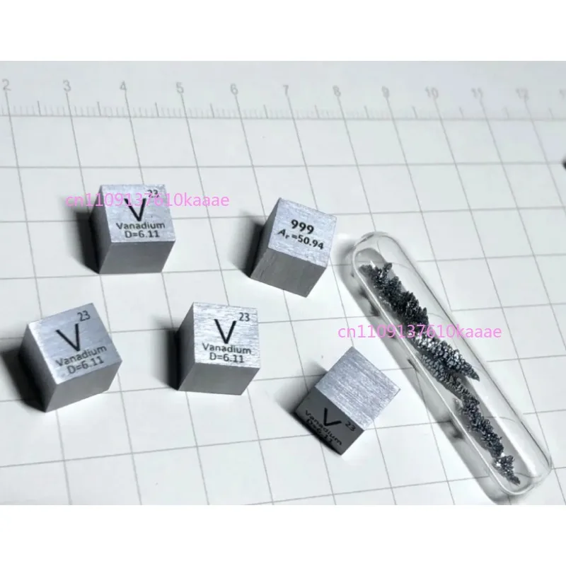 

Periodic Phenotypic Cubes of Vanadium Are 6.2g V 99.9 Vanadium Cubes with Edge Lengths of 10mm.