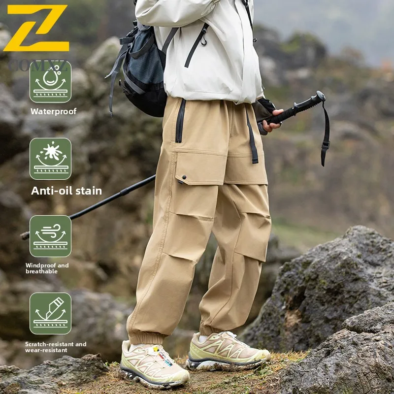 

Men's Retro Cargo Pants 2025 Autumn Casual Loose Lightweight Trousers Outdoor Daily Wear Comfort Durable Street Fashion Pants