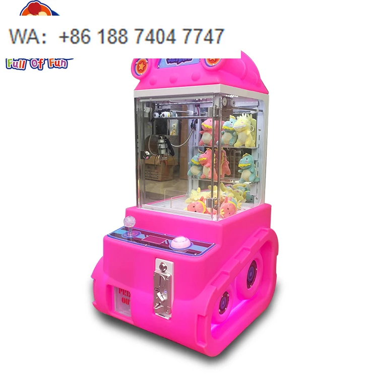 

FULL of FUN Small Doll Machine Table Claw Machine Mini Super Arcade Crane Claw Game Machine Prizes Doll Mart