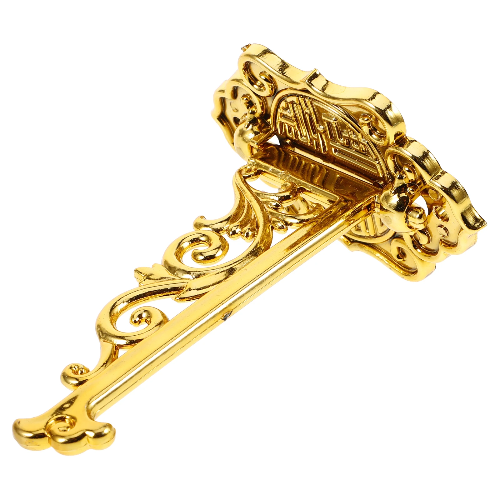 

Lantern Stand Outdoor Foldable Punch Free Bracket Wall Mounted Hanger Home Decor Plastic Bonsai Gardening Storage