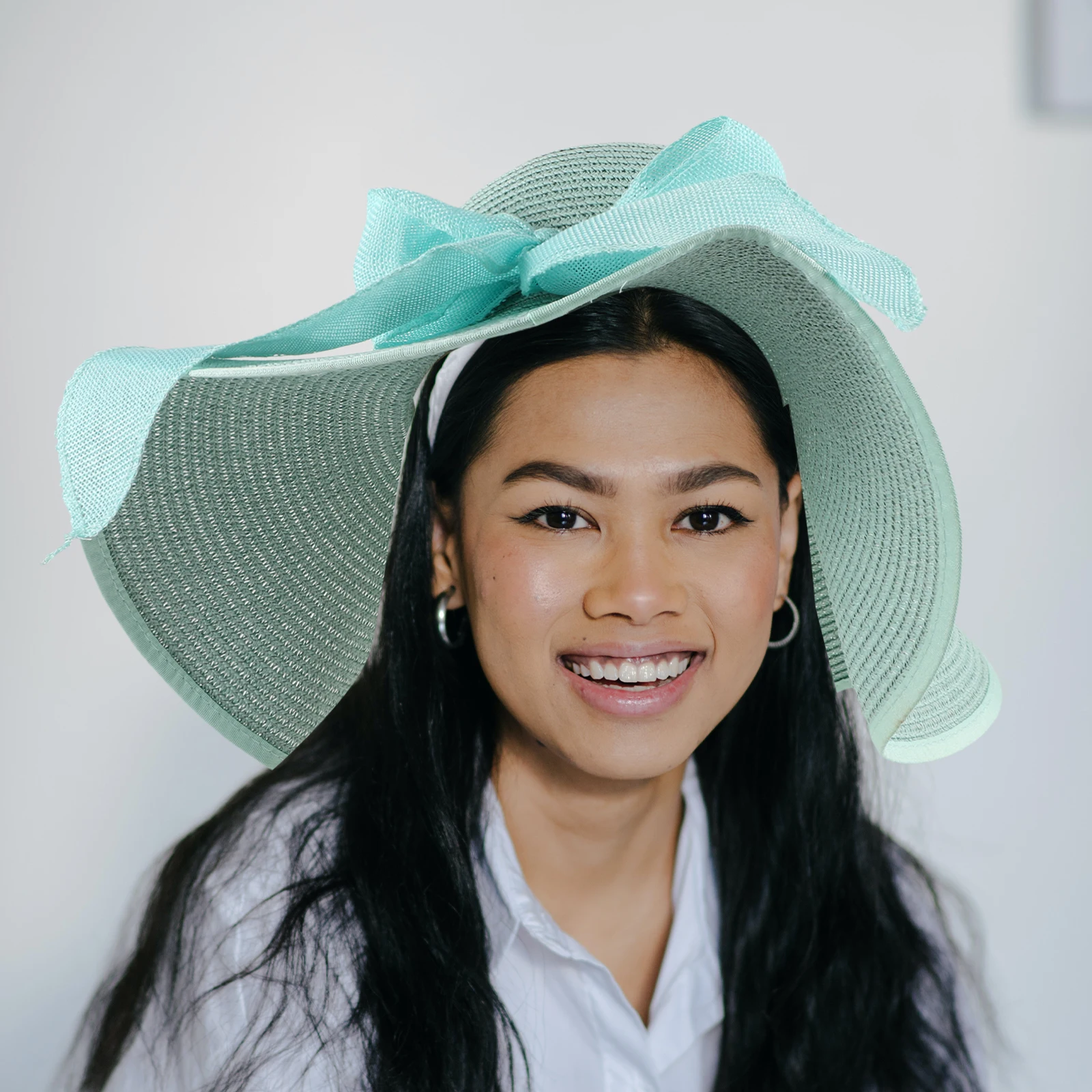 

Sun Hat Portable Beach Foldable Hats for Women Folding Ladies Summer Straw Vacation