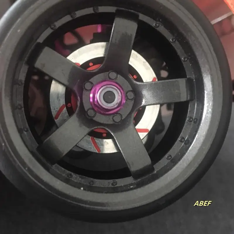 8 шт. тормозной диск из алюминиевого сплава, обод колеса, металлический шестигранный адаптер 12 мм для RC 1/10 автомобиля HSP Fly Fish Buggy Truck 94123 94122 D4 CS,