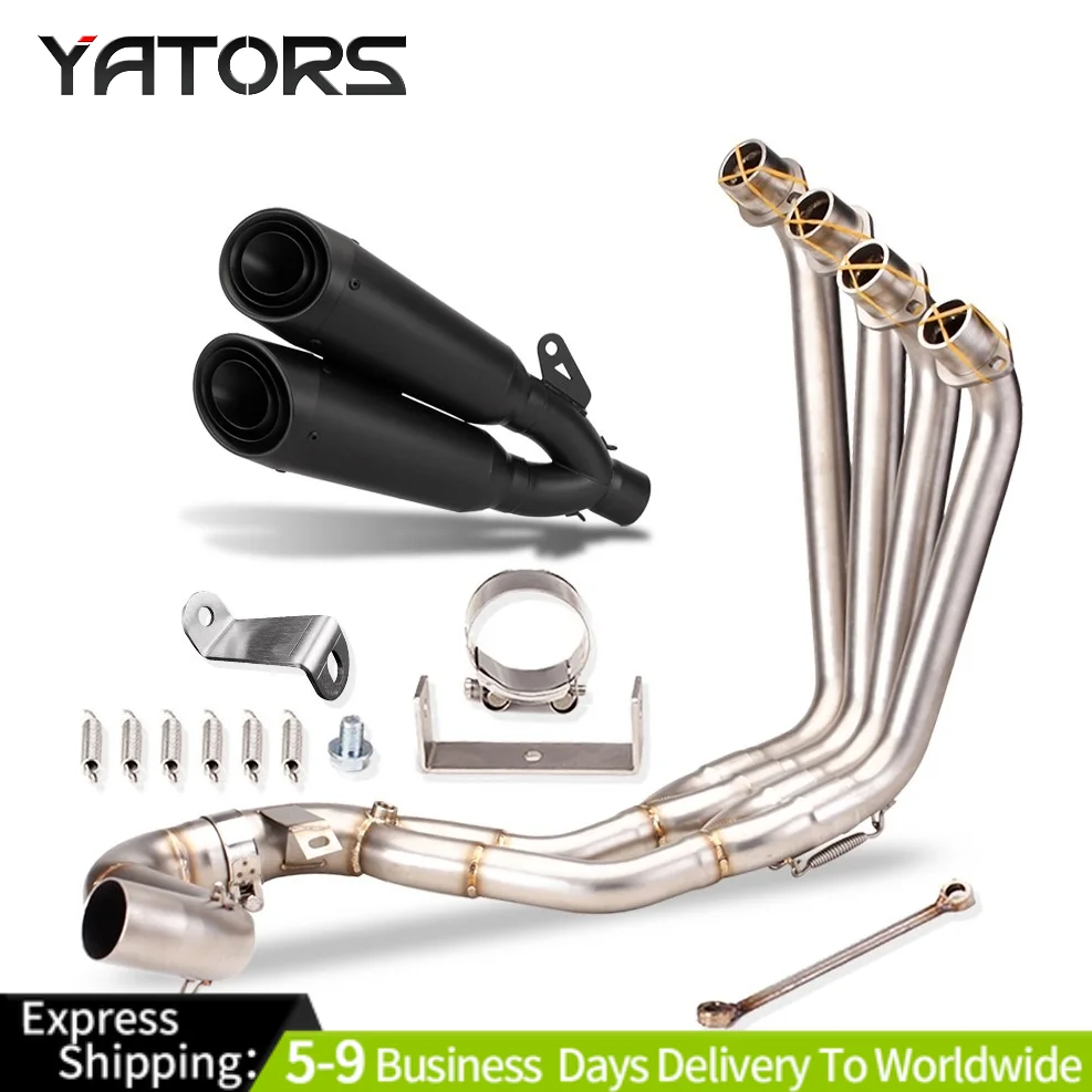 

For Honda CBR650R CBR650F CB650F/R 2014-2023 Complete Exhaust System Pipe 51mm Exhausts Pipes