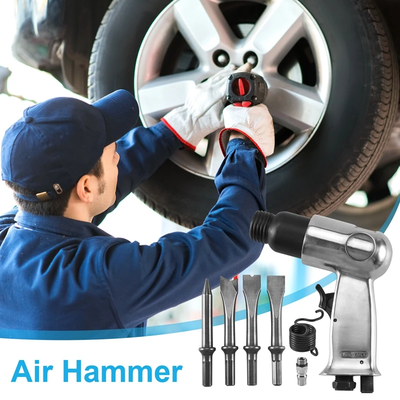 150 مللي متر مقبض صناعي قوي مستقيم نوع الهواء إزميل مطرقة هوائية مجرفة أداة-ABXK #5