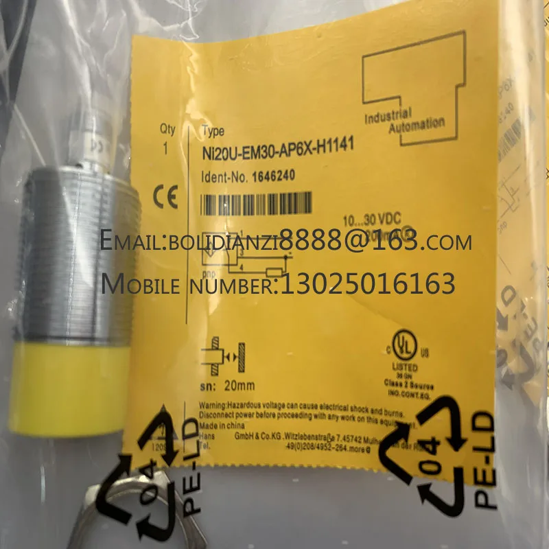 

NI20U-TS12-AP6X2-V1131 NI20U-TS12-AN6X2-V1131 NI20-CK40-Y1X-H1141 NI25-CK40-LIU2-H1141 Proximity Switch Brand new original