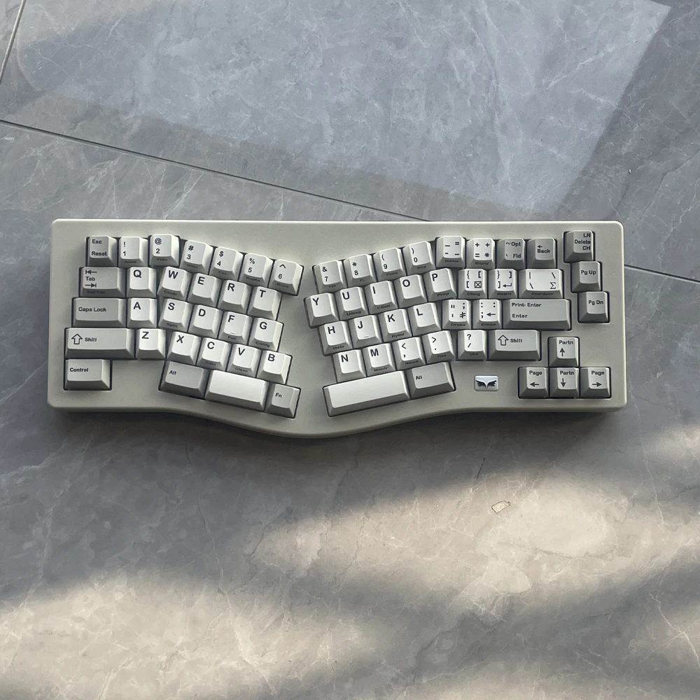 Imagem -06 - Borracha Dome mx Topro Switch Teclado Capacitivo com Fio Qmk Via 35 45g Split Backspace Opcional