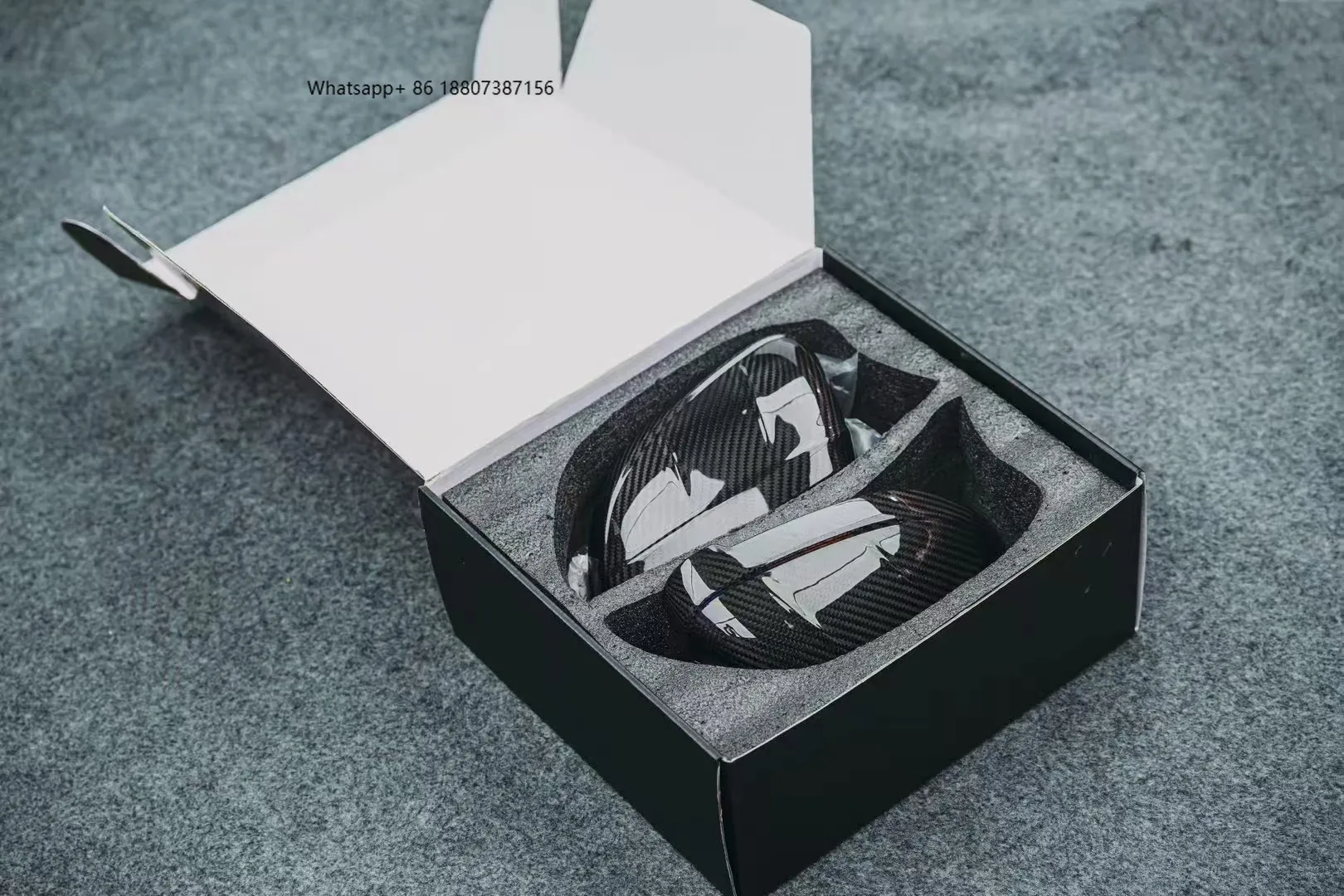 

ForAudi A4 A5 S4 S5 RS4 RS5 Dry Carbon Fiber Replacement Rearview Mirror