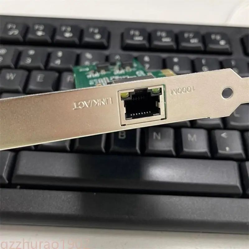 97QB PCIE to RJ45 10/100/1000MBPS 기가비트 이더넷 네트워킹 어댑터 LAN 카드가있는 저 프로파일 브래킷 지원 승리 지원