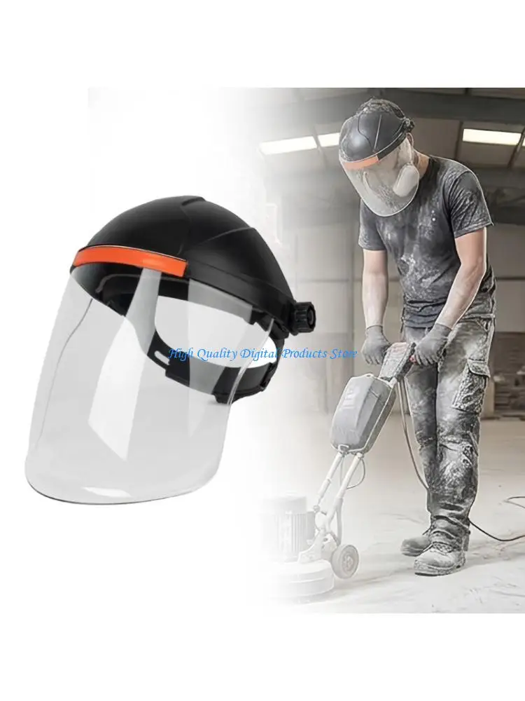 U2JE Adjustable Work Face Mask Guard 4 Pack for Cutting and Yard Tasks