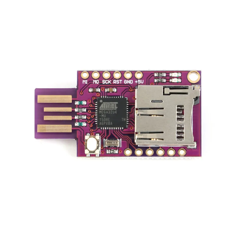 USB Keyboard Virtual Keyboard Module BadUSB TF Card Memory ATMEGA32U4
