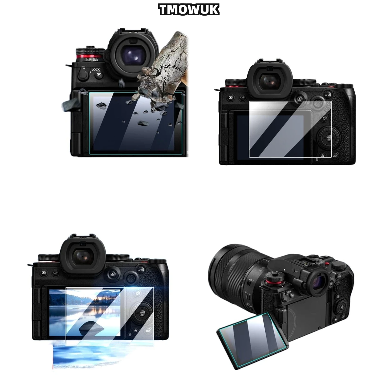 

For Panasonic S1, Durable 9H Hardness HD Clear Screen Protection