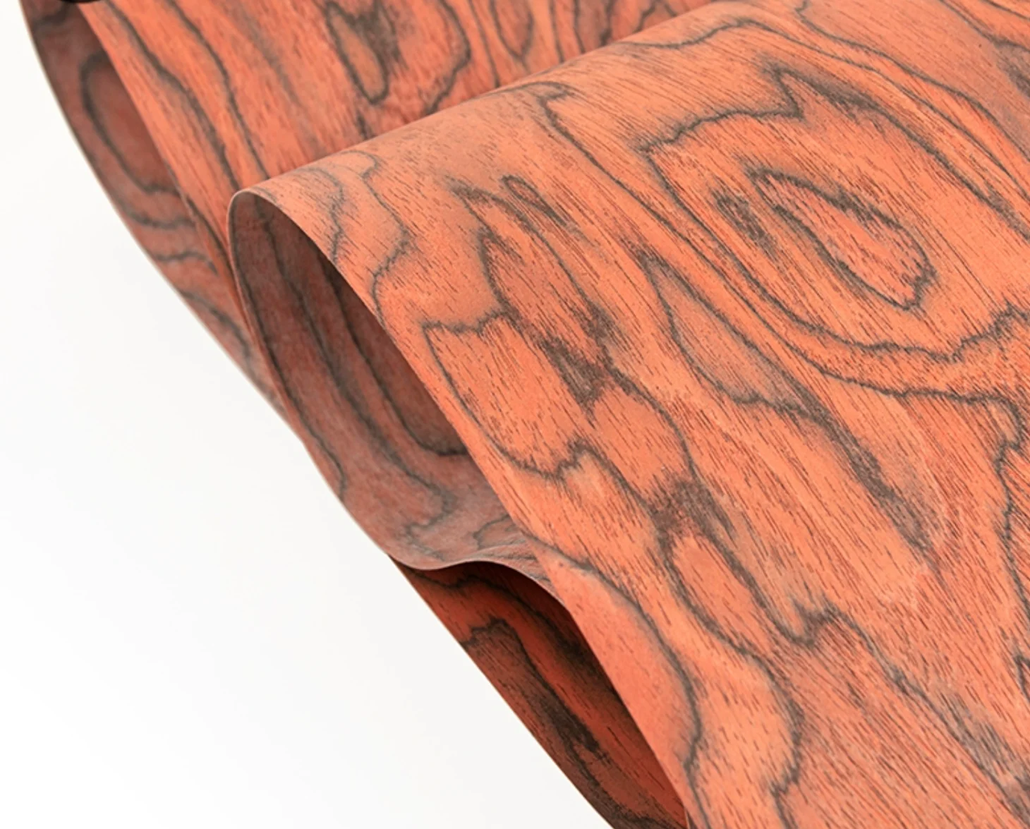 Red Totem Wood Veneer high-end Home Decoration Size:2.5x0.58meter Thick:0.3mm image 4