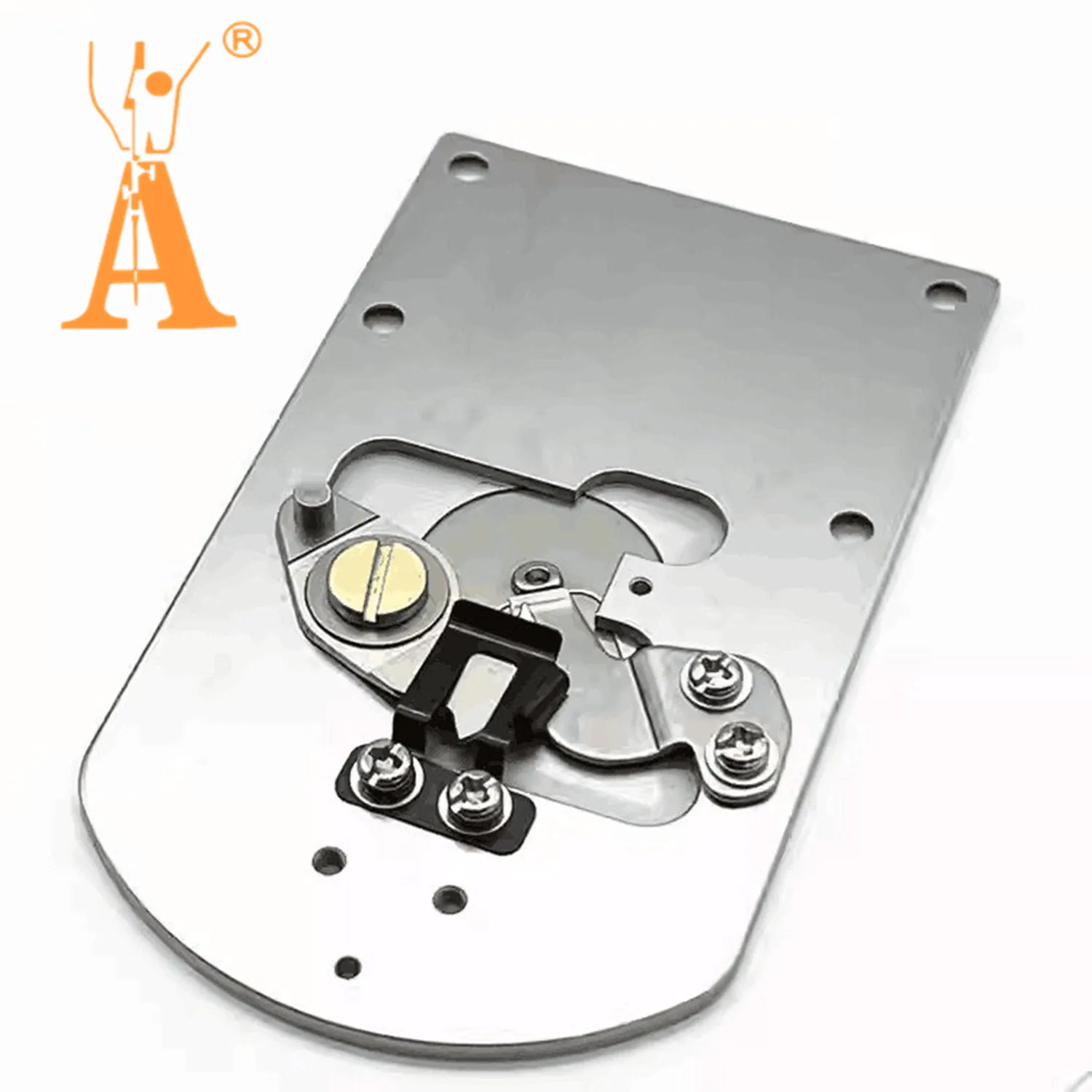 Brother KE-430F SA3655-001 Needle Plate Assembly Bartacking Sewing Machine Accessory with Thread Cut Blade Movable Knife