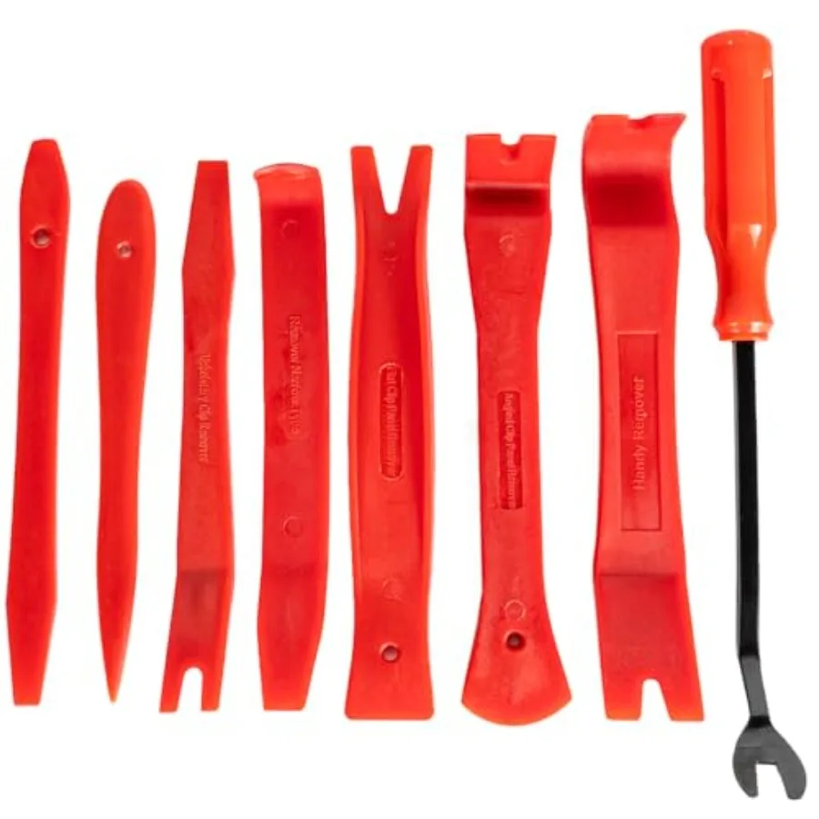 

Auto Trim Removal Tool Set No Scratch Plastic Pry Tool Kit Auto Trim Tool Kit Car Tools Easy Door Panel Removal Tool Fastener R