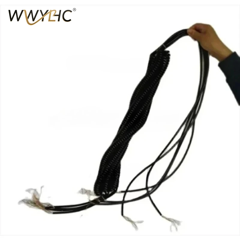 

Suitable for 12 15 16 17 18 19 21 Core Spring Spiral Cable Coil CNC Handheld Encoder Manual Pulse Generator MPG