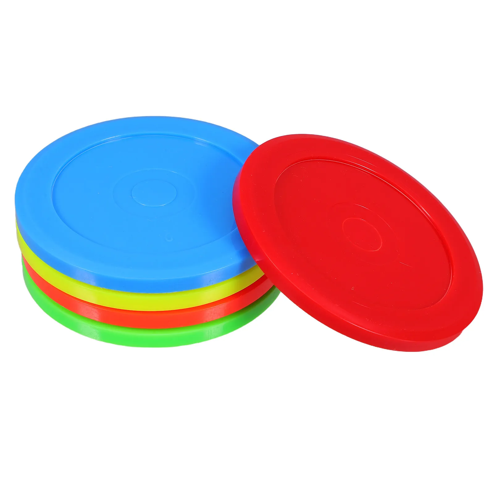 

5Pcs Air Hockey Table Pucks Compact Mini Pucks for Table Ice Hockey Game Replacement Accessories Fast Smooth Play