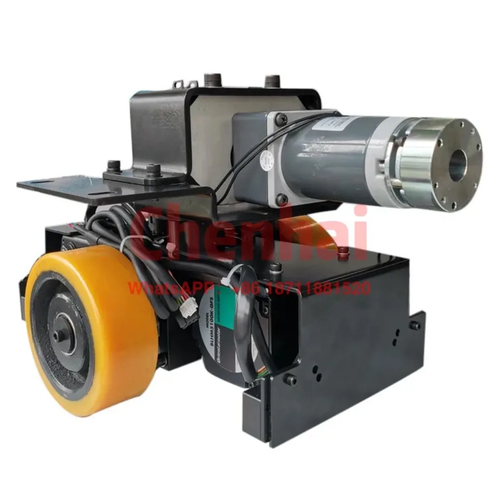 100W 24V  Drive Wheel AGV Steering Differential Wheel with Lifting Function for agv Robot