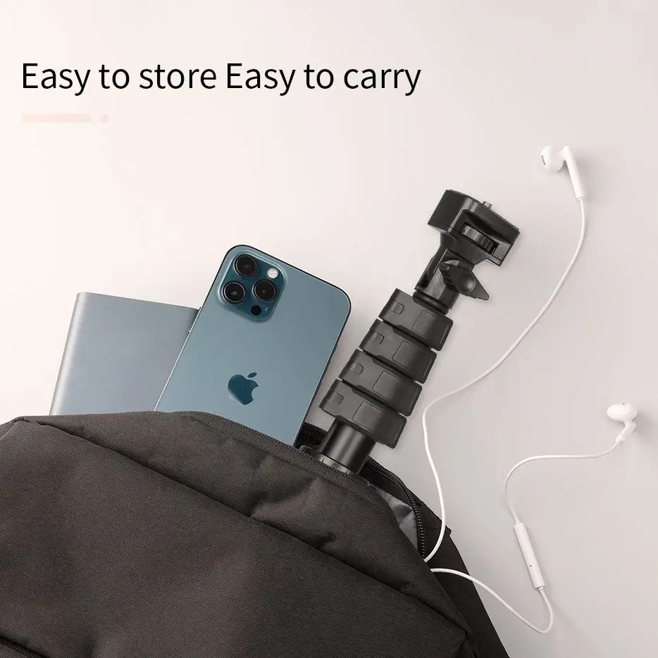 Kingjoy aluminium ring lichtst änder verstellbarer tragbarer stativ halter mit 1/4 schrauben kopf für blitz lampe ring licht kamera telefone