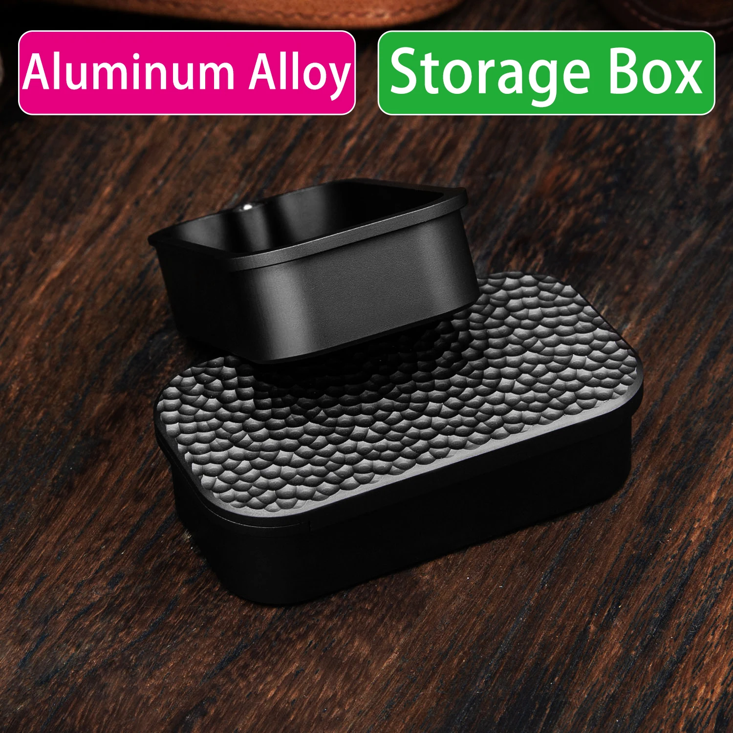 Aluminum Alloy Cigarette Case Outdoor EDC Storage Box New Portable