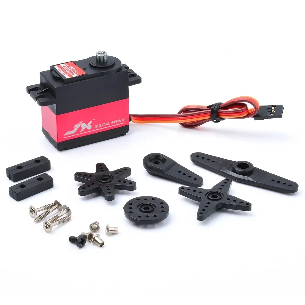 JX Servo PDI-6208MG 8kg 0.07 Sec High Speed Metal Gear Digital Coreless Servo For 1/10 RC Drift Car Buggy Crawler Plane