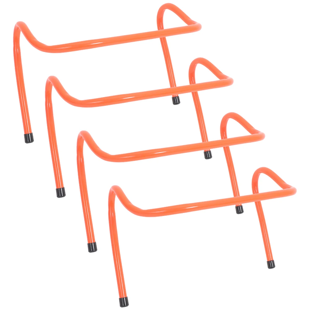 

4pcs Hurdles Speed Agility Equipment Plastic Training Small Abs Footwork Ladder Track Professional Grade Basketball Skills