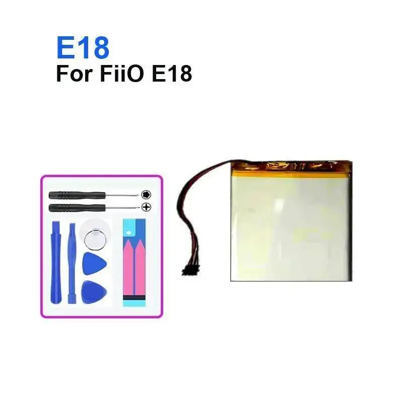 Music Player Battery For Fiio E18 Robust